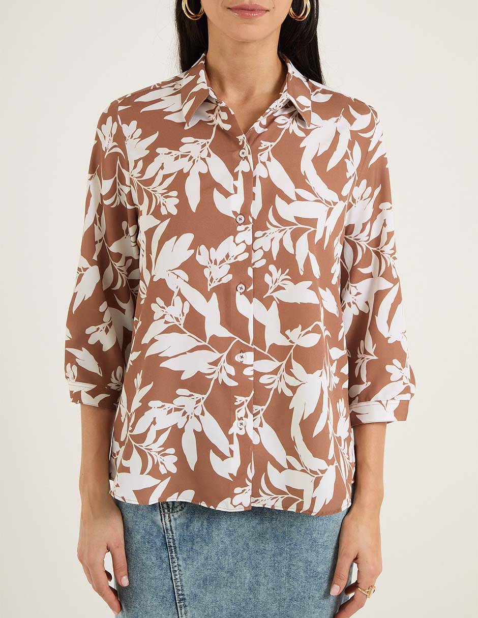 Blusa manga 3/4 para mujer 5