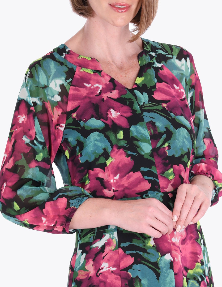Vestido midi formal para mujer 4