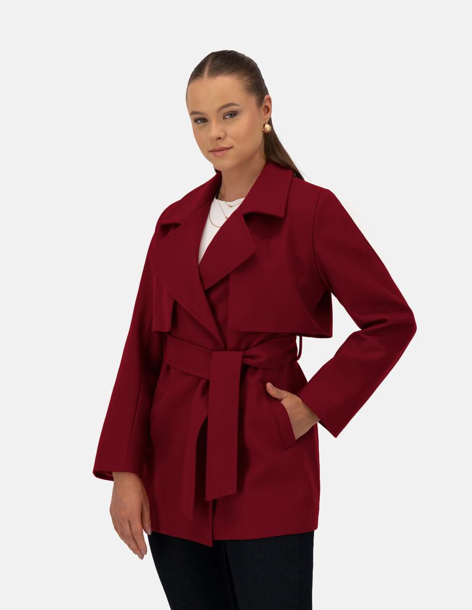 Abrigo de lana para mujer