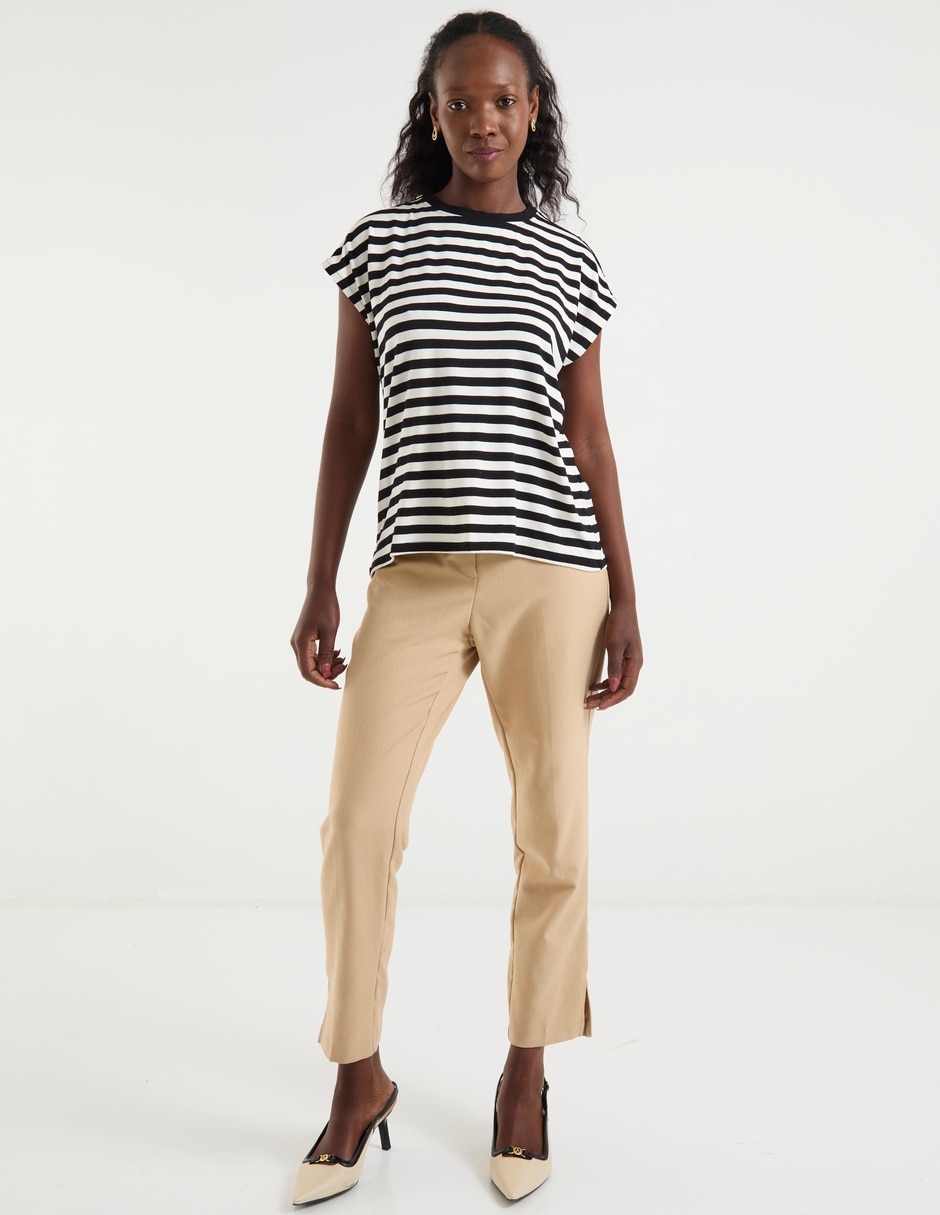 Blusa manga corta para mujer 3