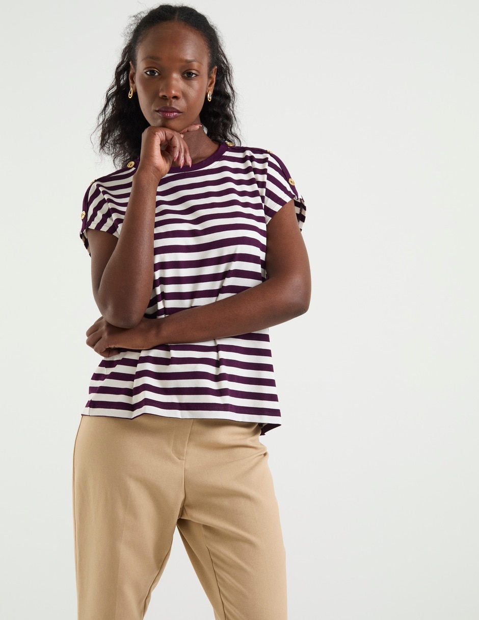 Blusa manga corta para mujer Blusa manga corta para mujer