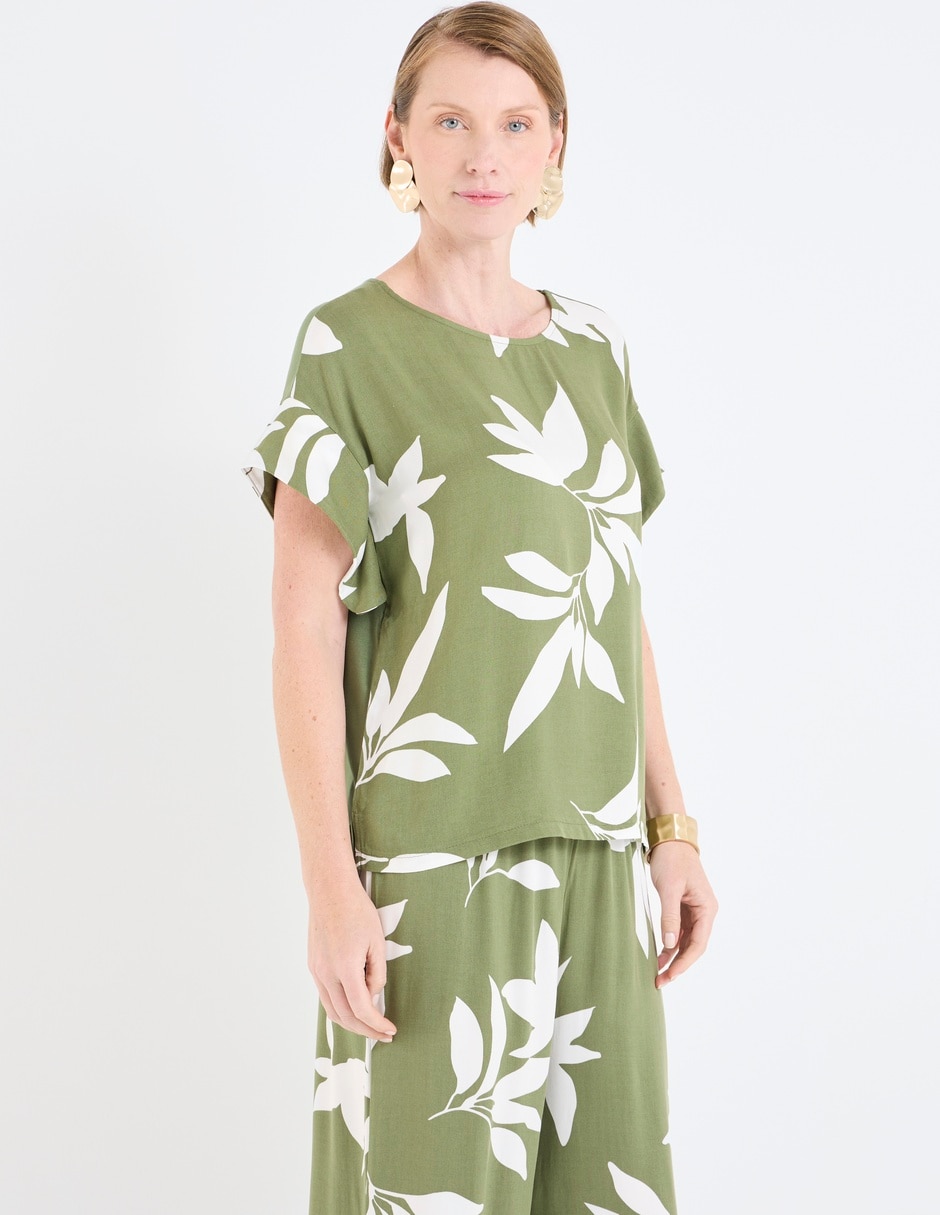 Blusa manga corta para mujer Blusa manga corta para mujer