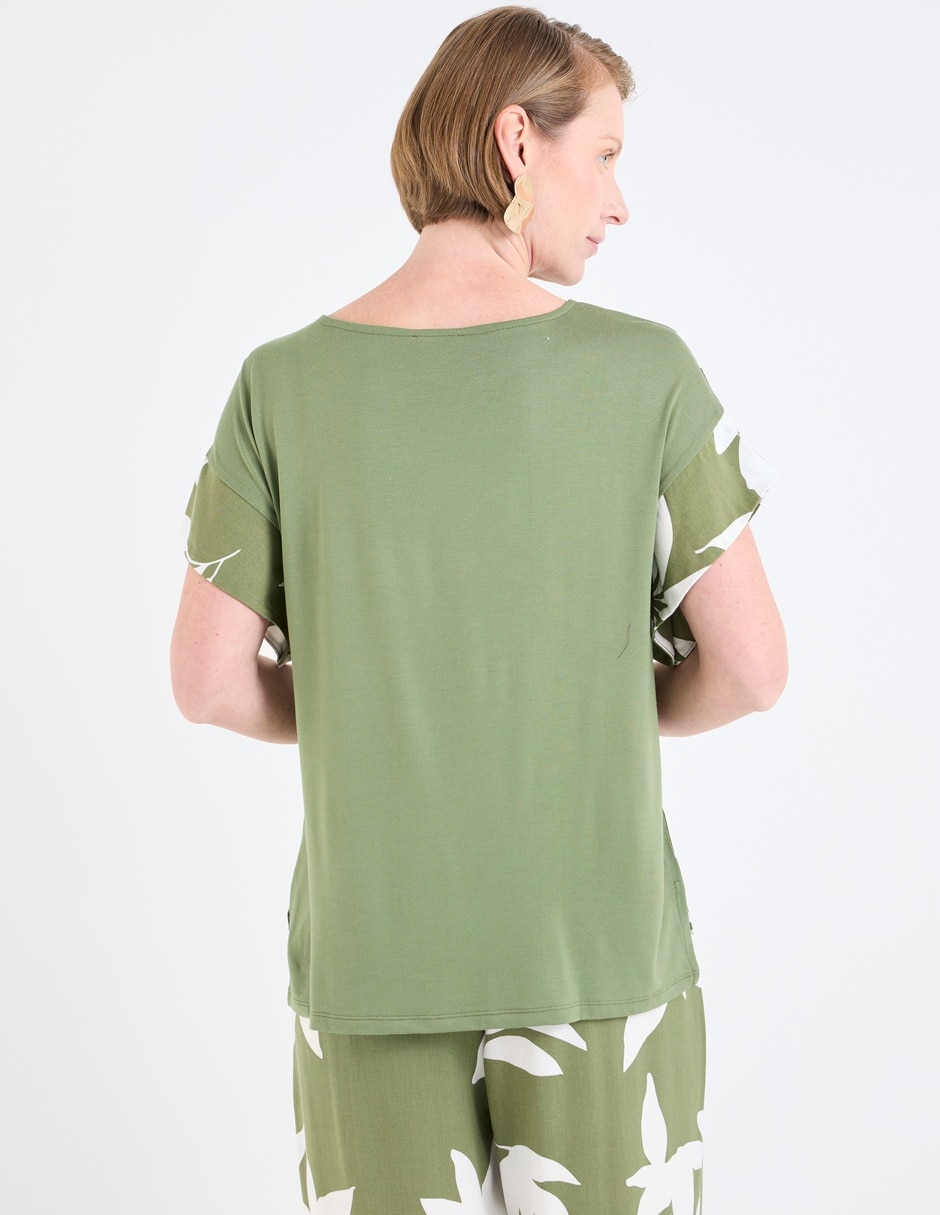 Blusa manga corta para mujer 2
