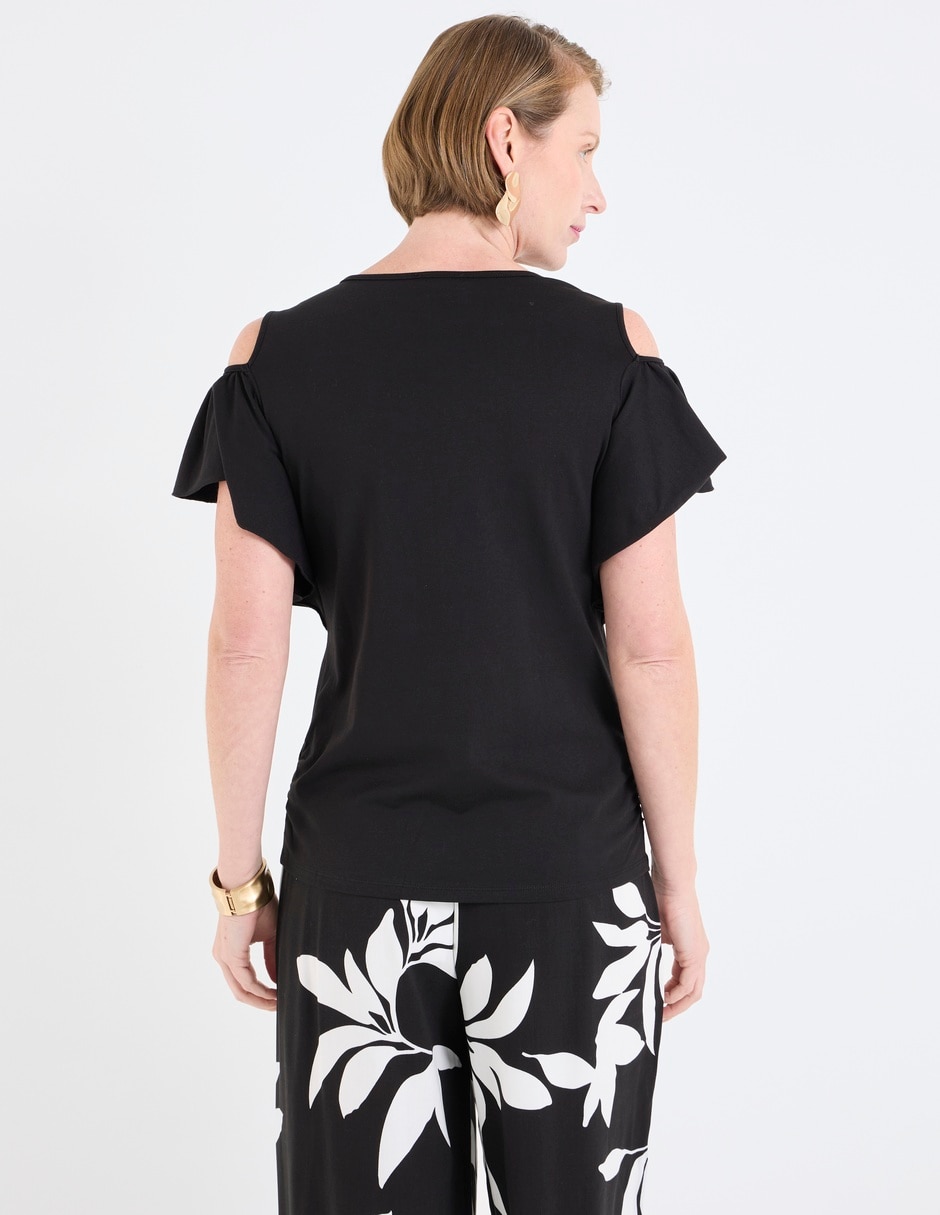 Blusa manga corta para mujer 2