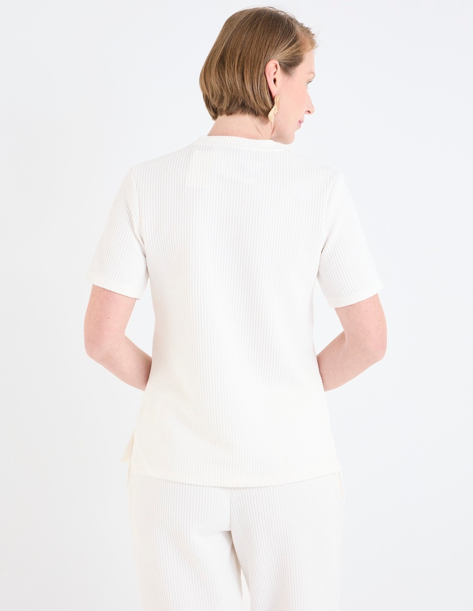 Blusa manga corta para mujer 2