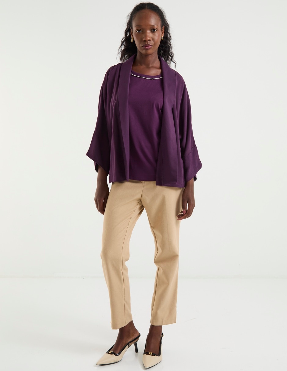 Blusa manga 3/4 para mujer 3