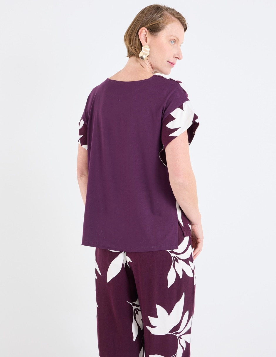 Blusa manga corta para mujer 2