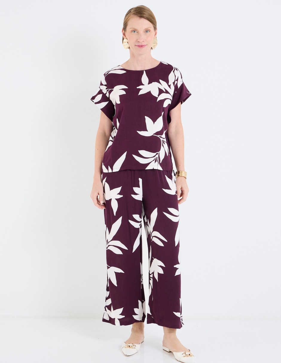 Blusa manga corta para mujer 3