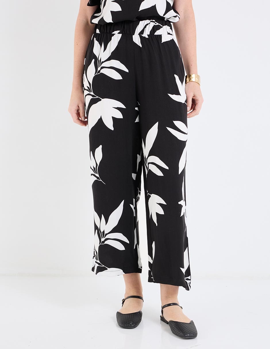 Pantalón relaxed straight para mujer