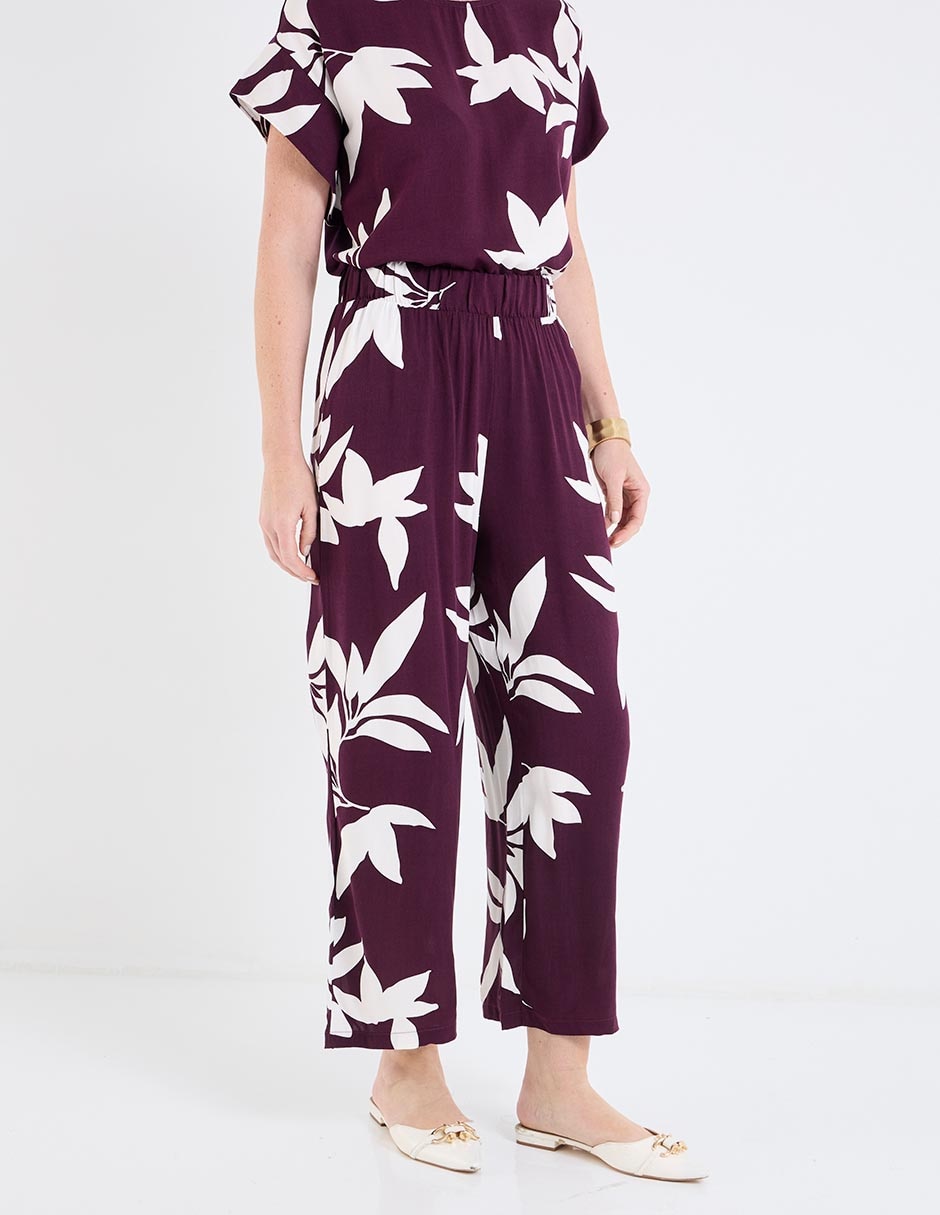 Pantalón relaxed straight para mujer