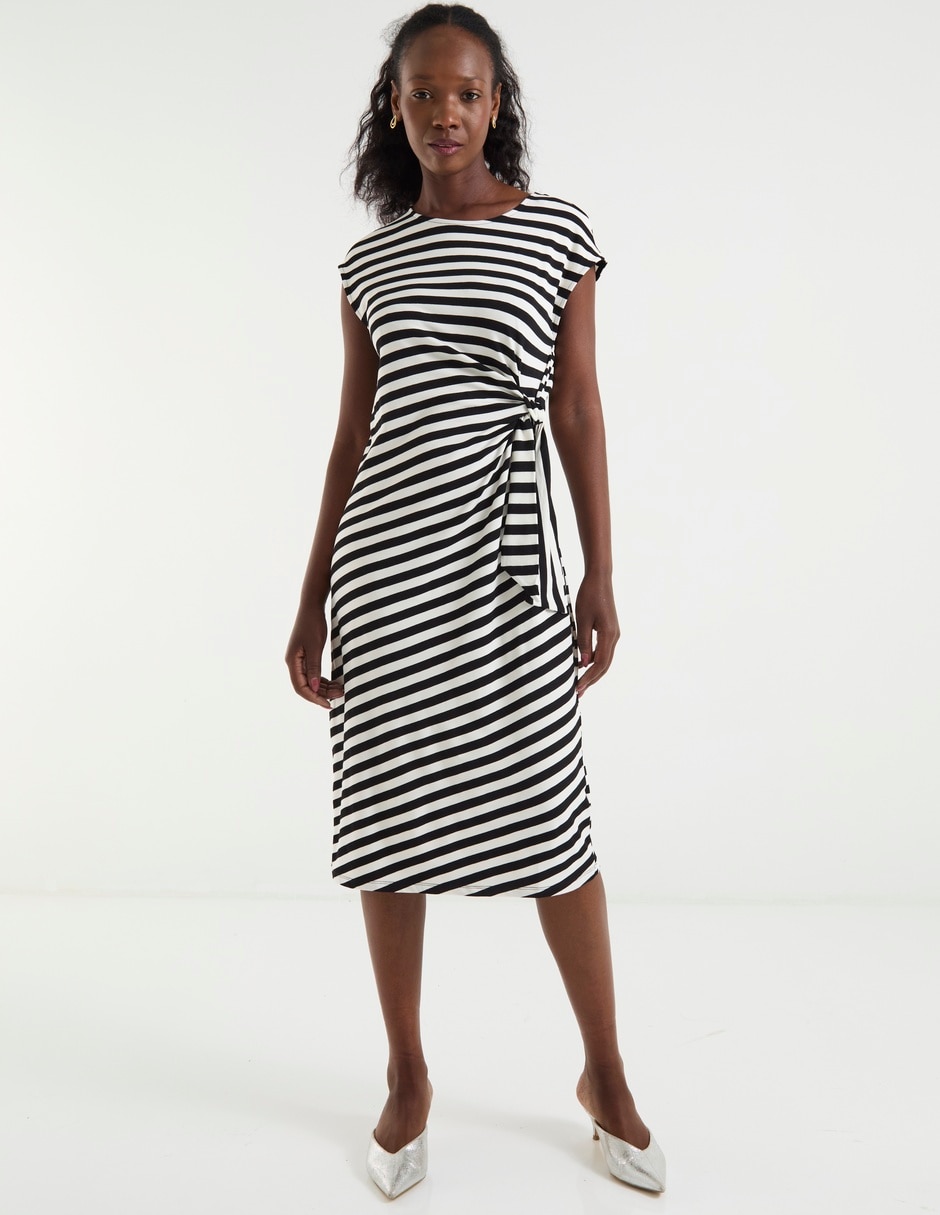 Vestido midi casual para mujer Vestido midi casual para mujer