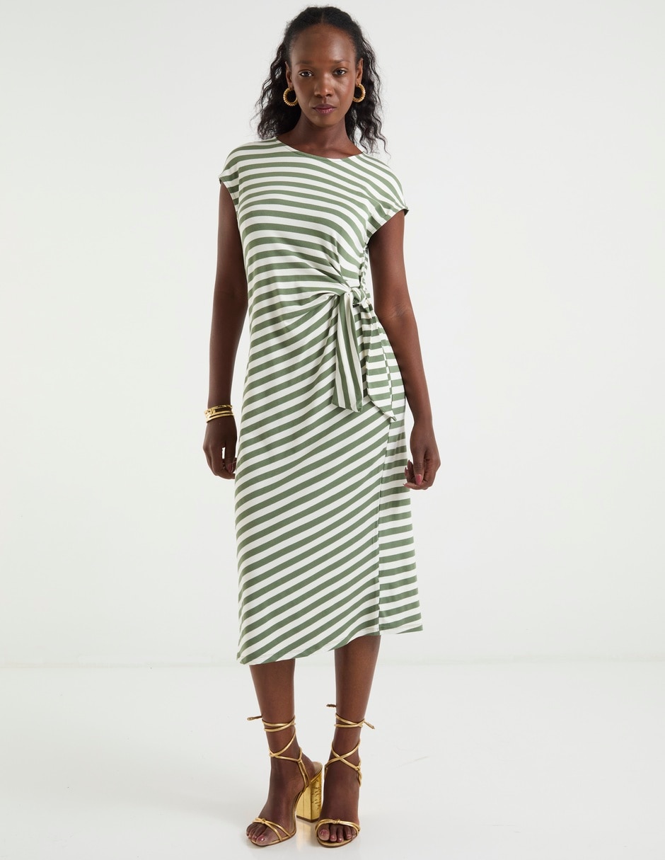 Vestido midi casual para mujer Vestido midi casual para mujer