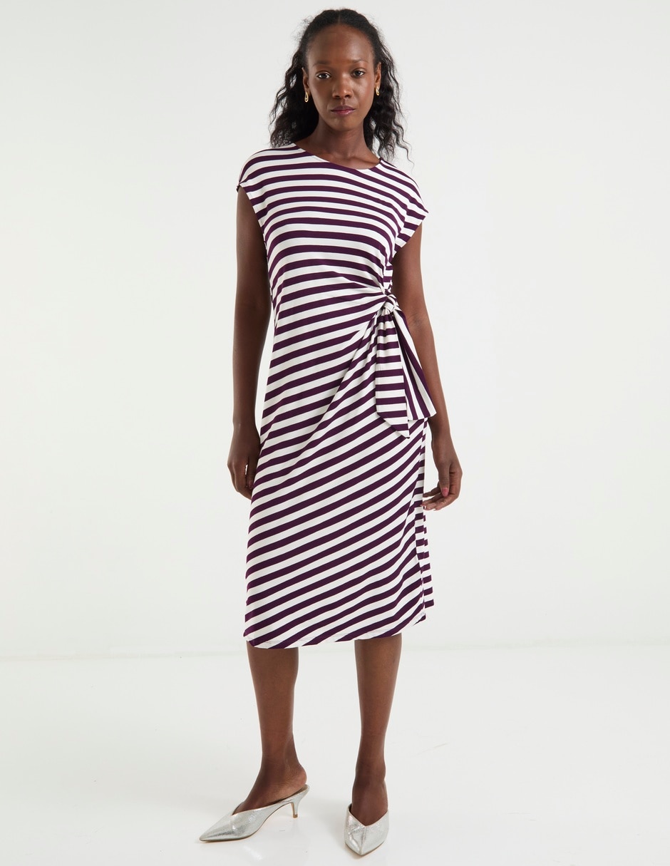 Vestido midi casual para mujer