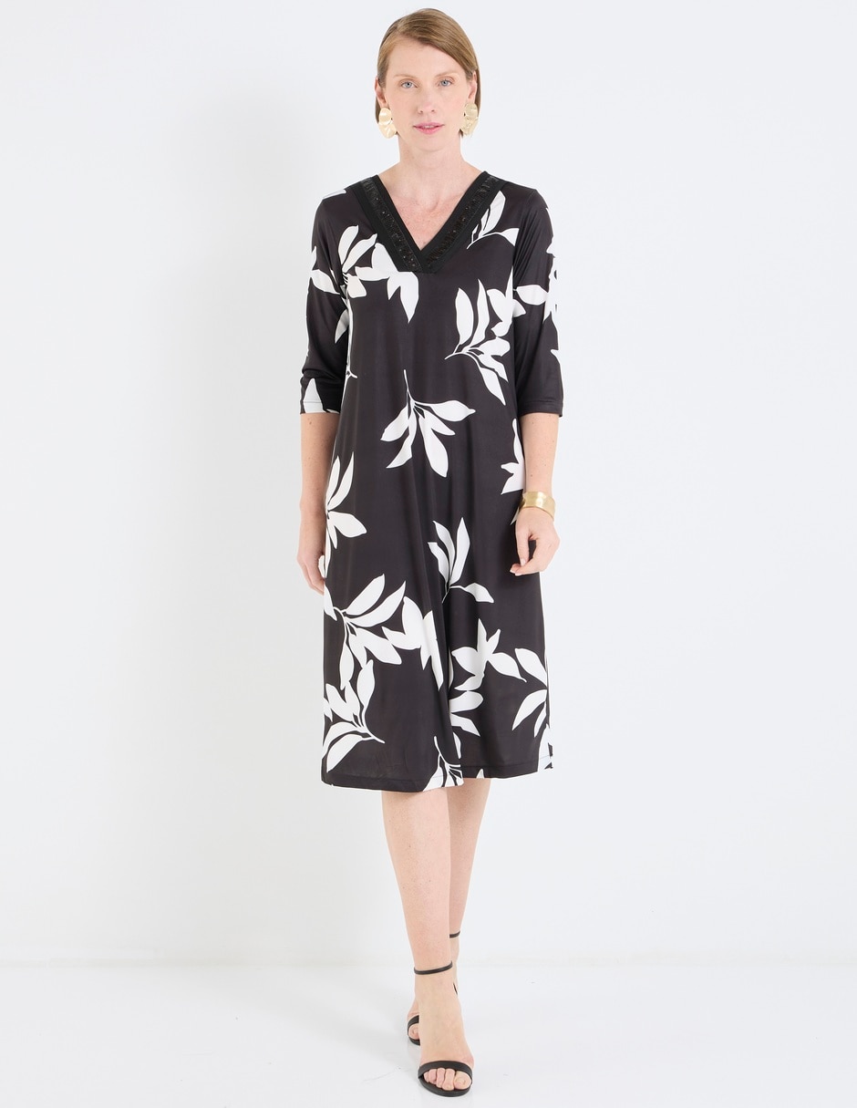 Vestido midi casual Damaia Atelier para mujer