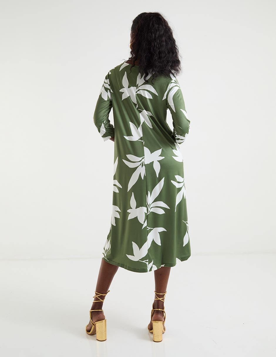 Vestido midi casual para mujer 2