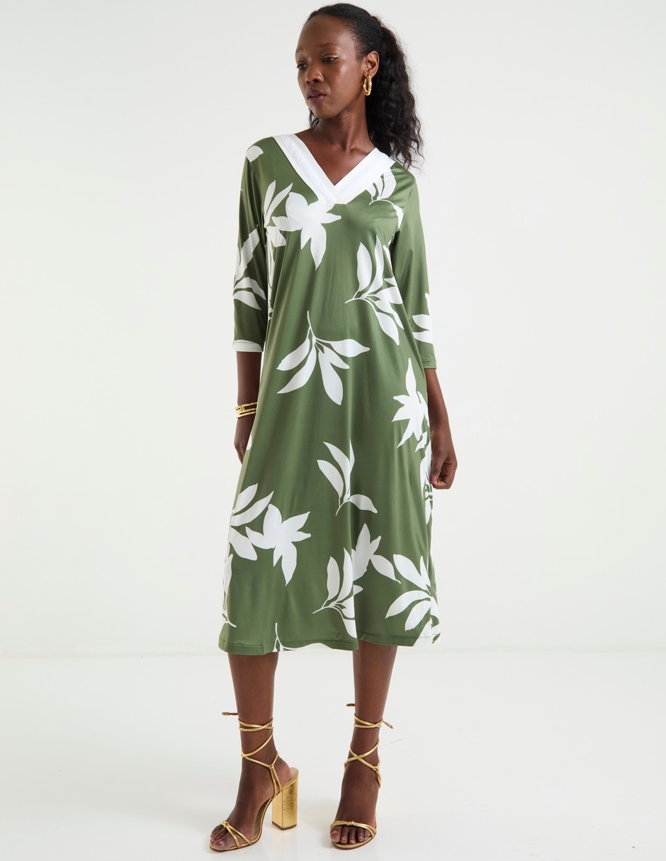 Vestido midi casual para mujer 3