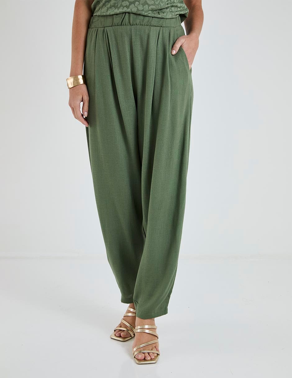Pantalón relaxed regular para mujer