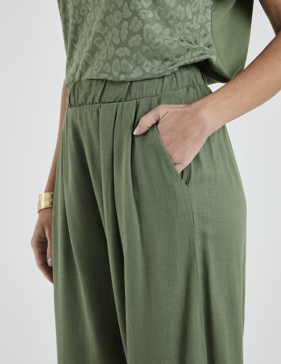 Pantalón relaxed regular para mujer 4