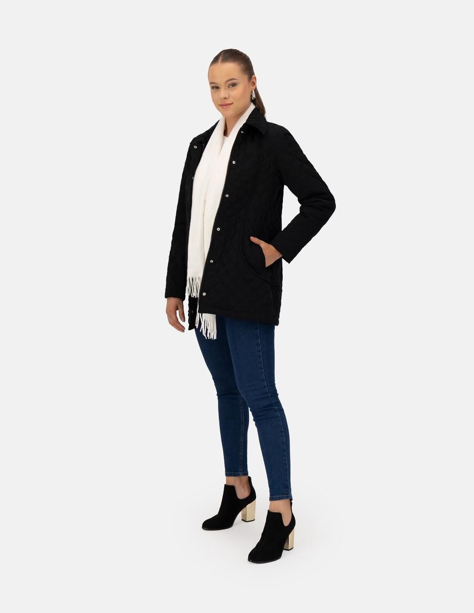 Chamarra acolchada impermeable para mujer 2