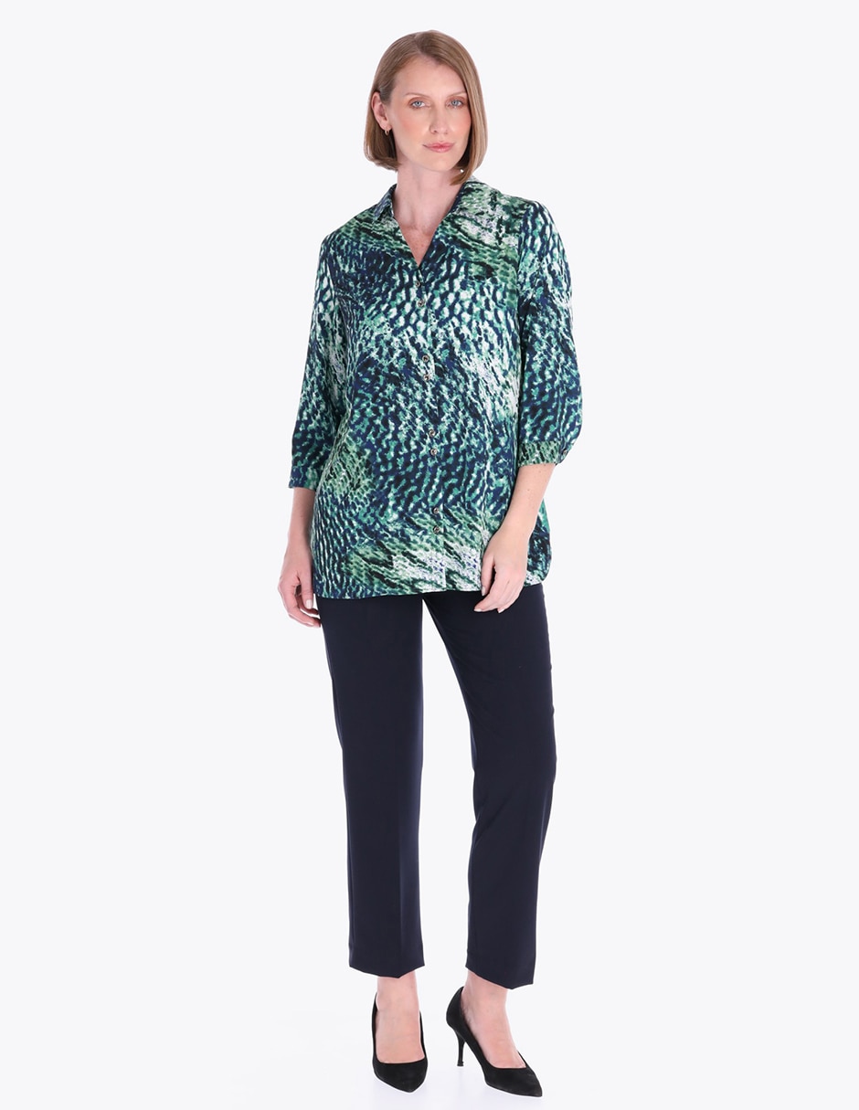 Blusa manga 3/4 para mujer 3