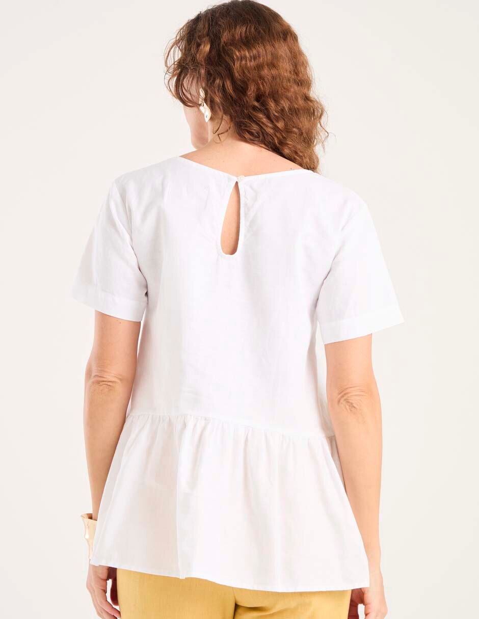 Blusa manga corta para mujer 2