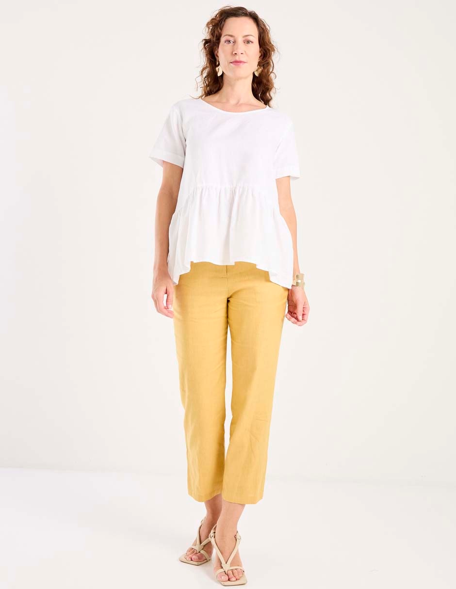 Blusa manga corta para mujer 3