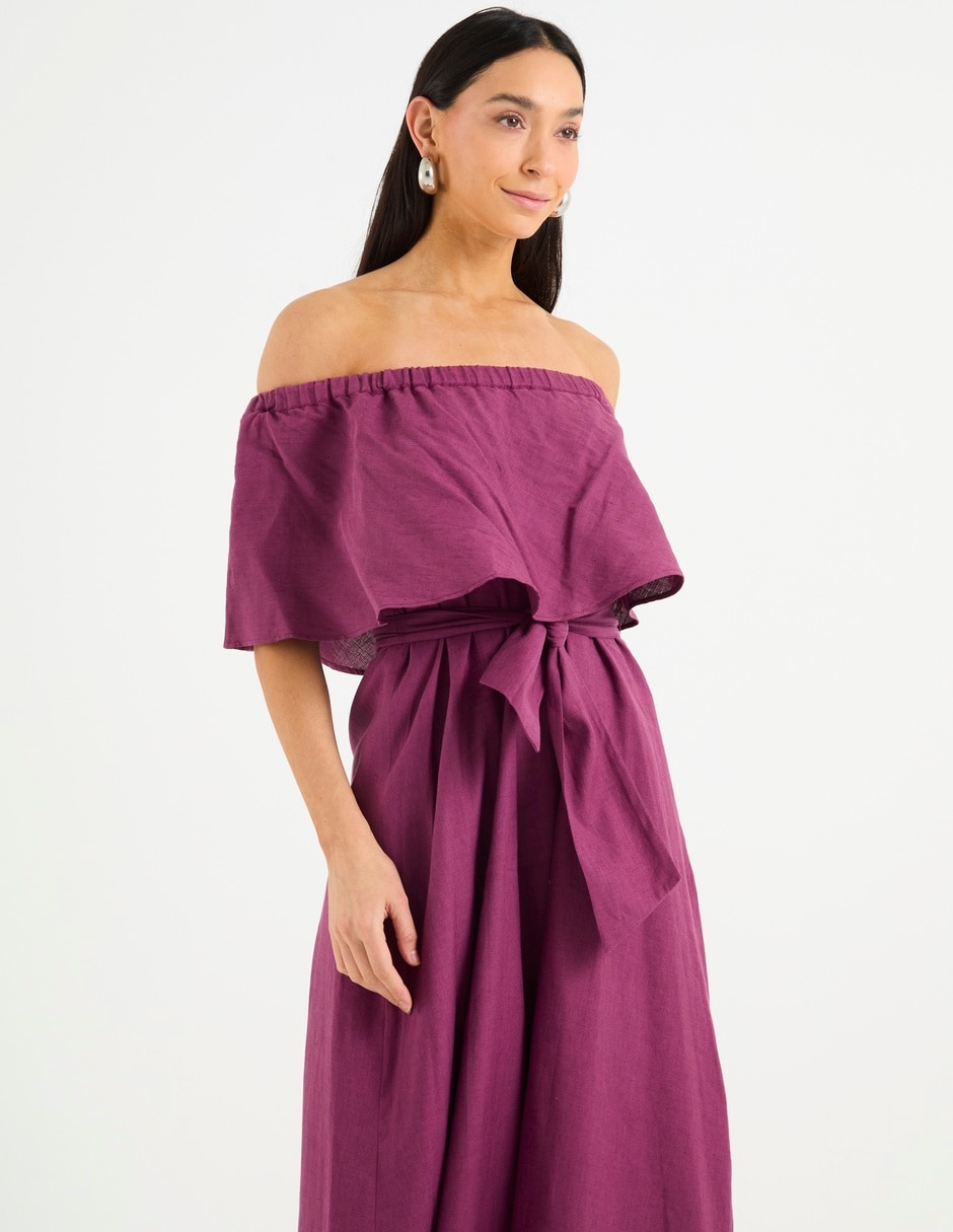 Vestido largo formal para mujer 4