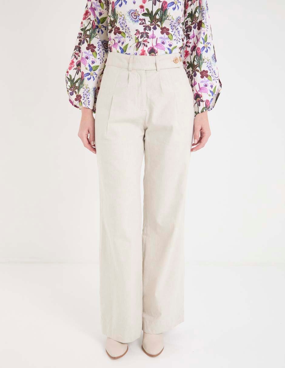 Pantalón straight para mujer