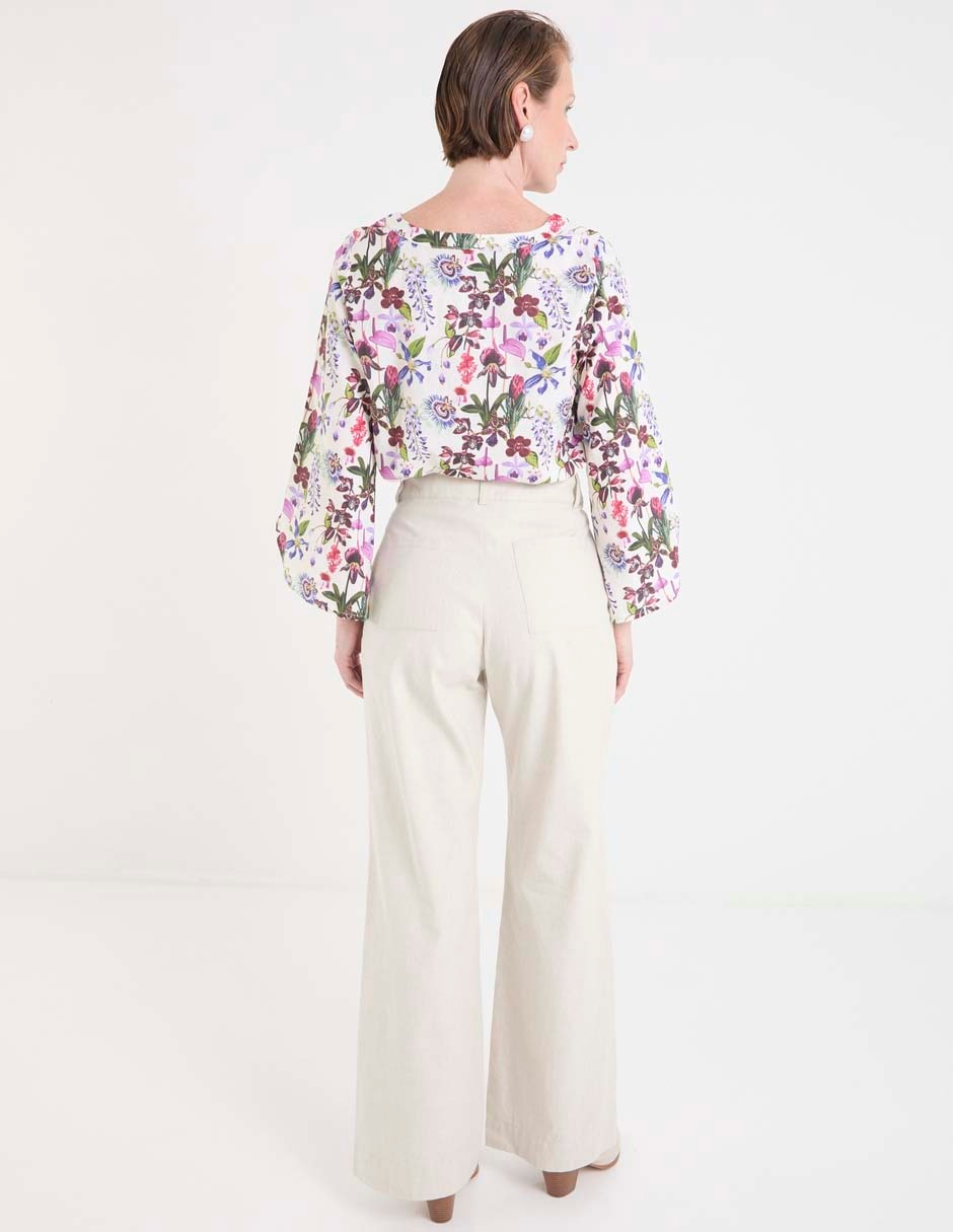 Pantalón straight para mujer 2
