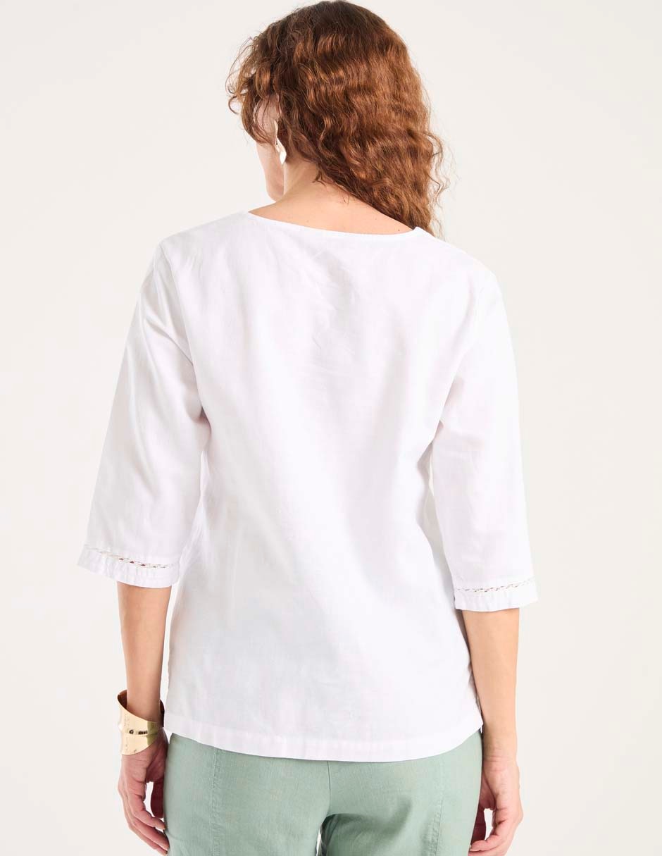 Blusa manga 3/4 para mujer 2