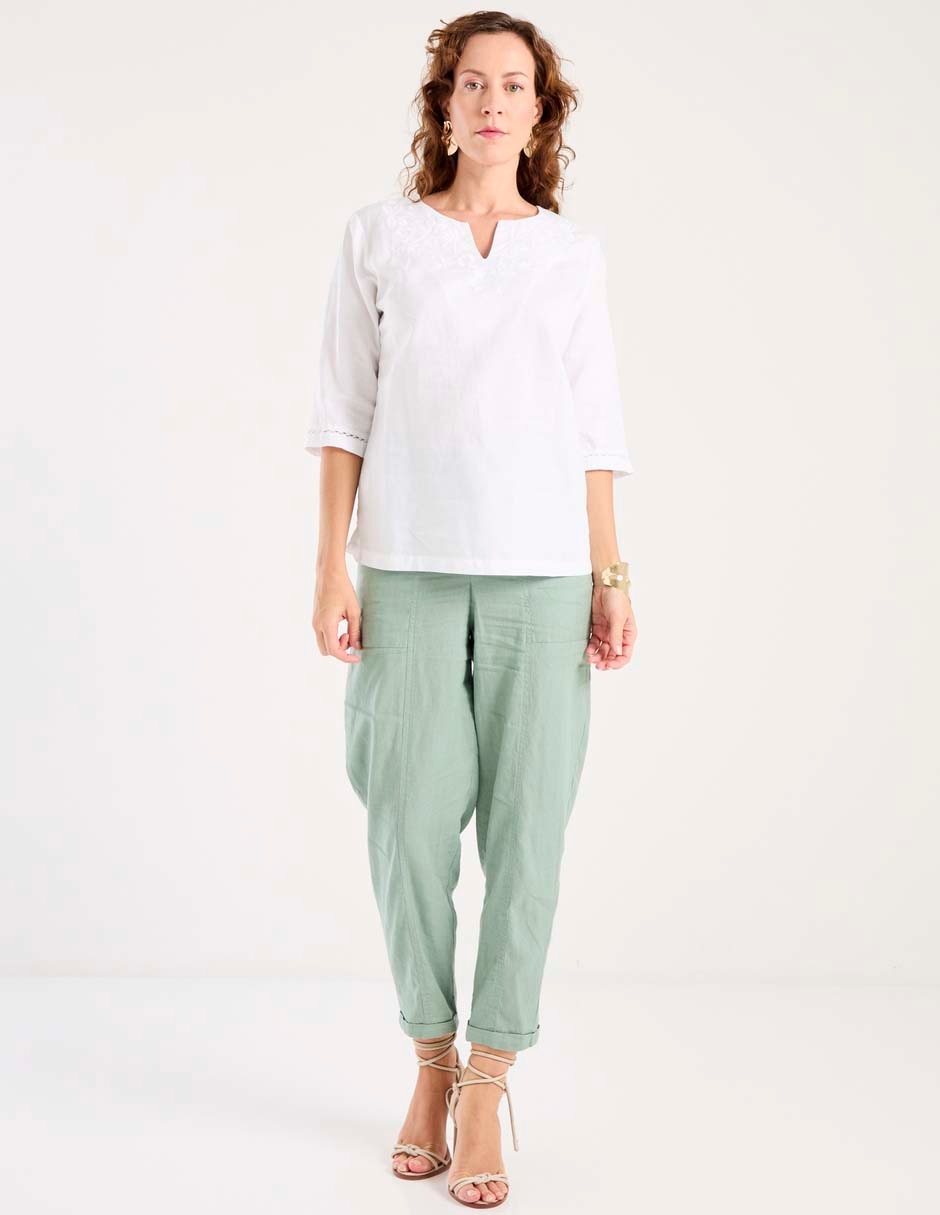 Blusa manga 3/4 para mujer 3