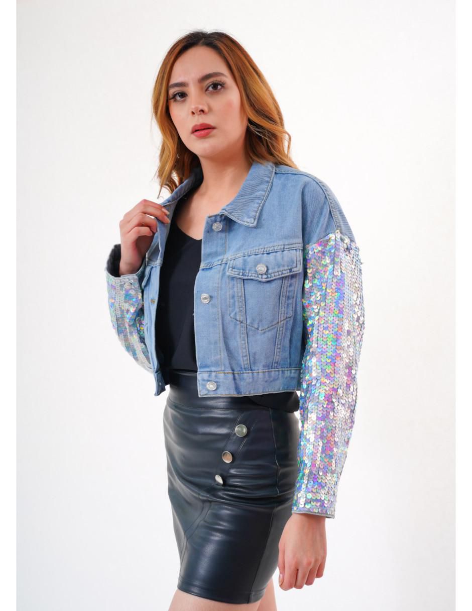 Chamarra denim para mujer 2