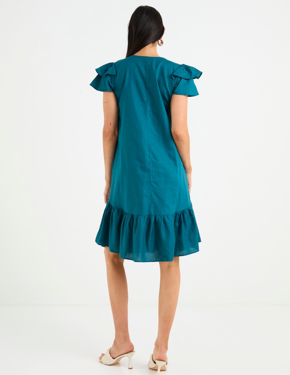 Vestido corto casual para mujer 2