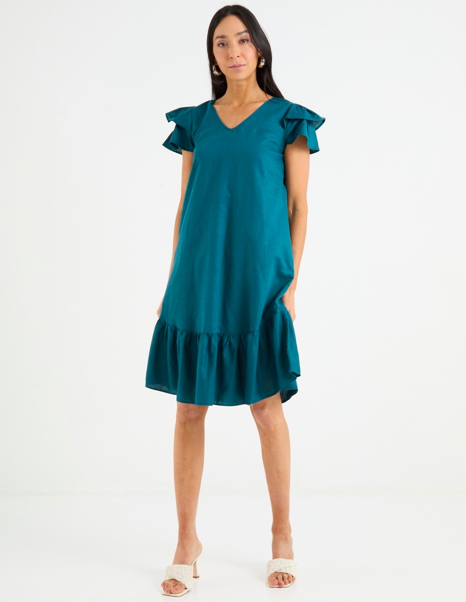 Vestido corto casual para mujer 3