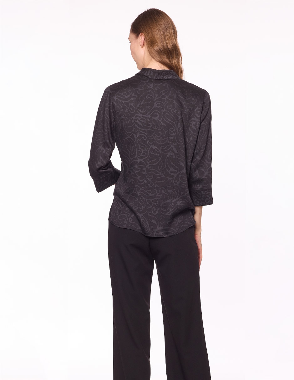Blusa manga 3/4 para mujer 4