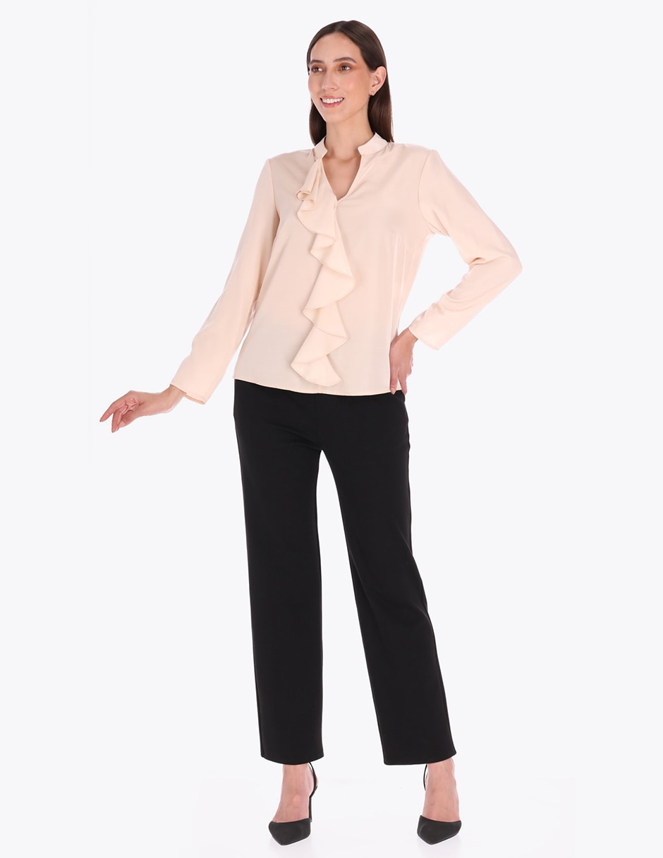Blusa manga larga para mujer 3