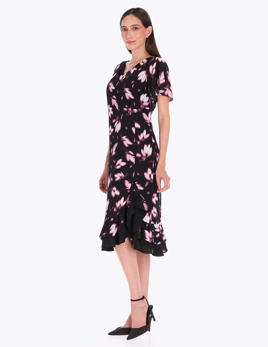 Vestido a la rodilla formal para mujer