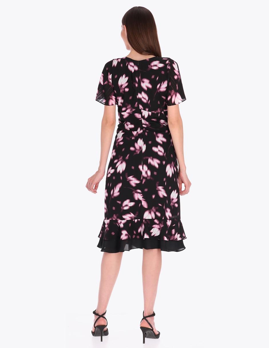 Vestido a la rodilla formal para mujer 2