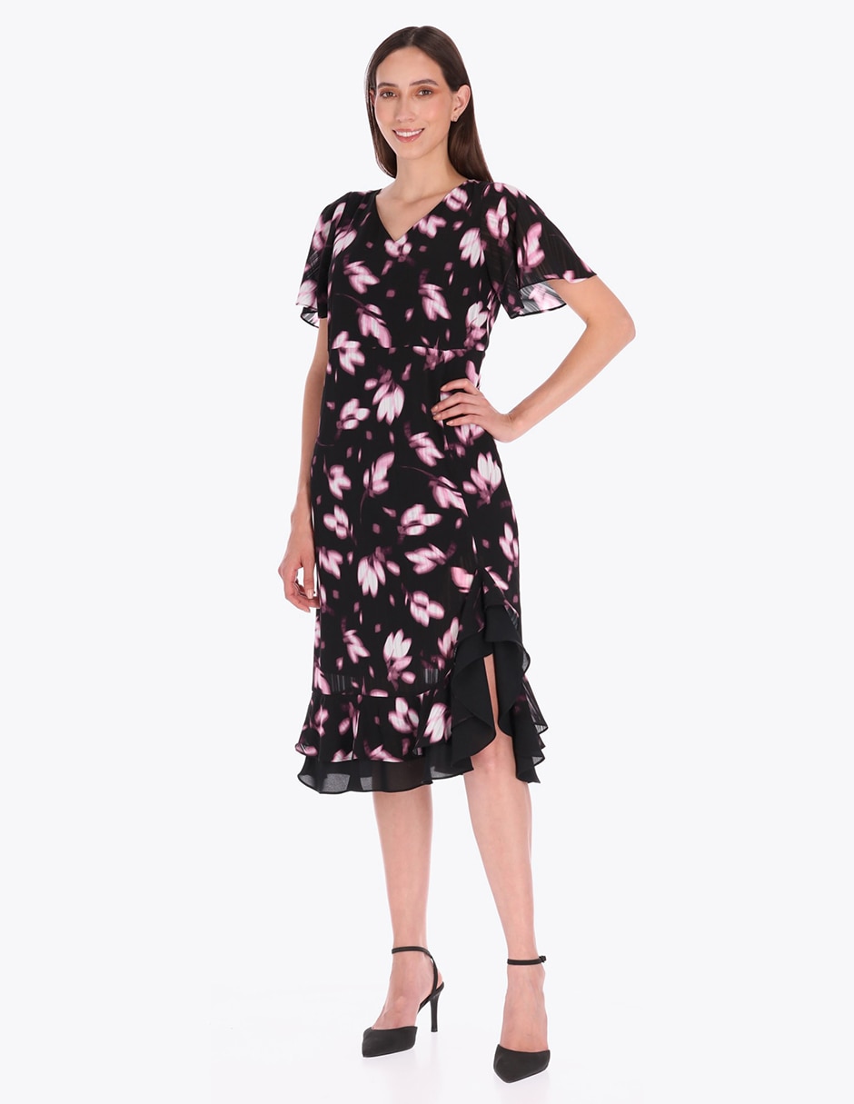 Vestido a la rodilla formal para mujer 3
