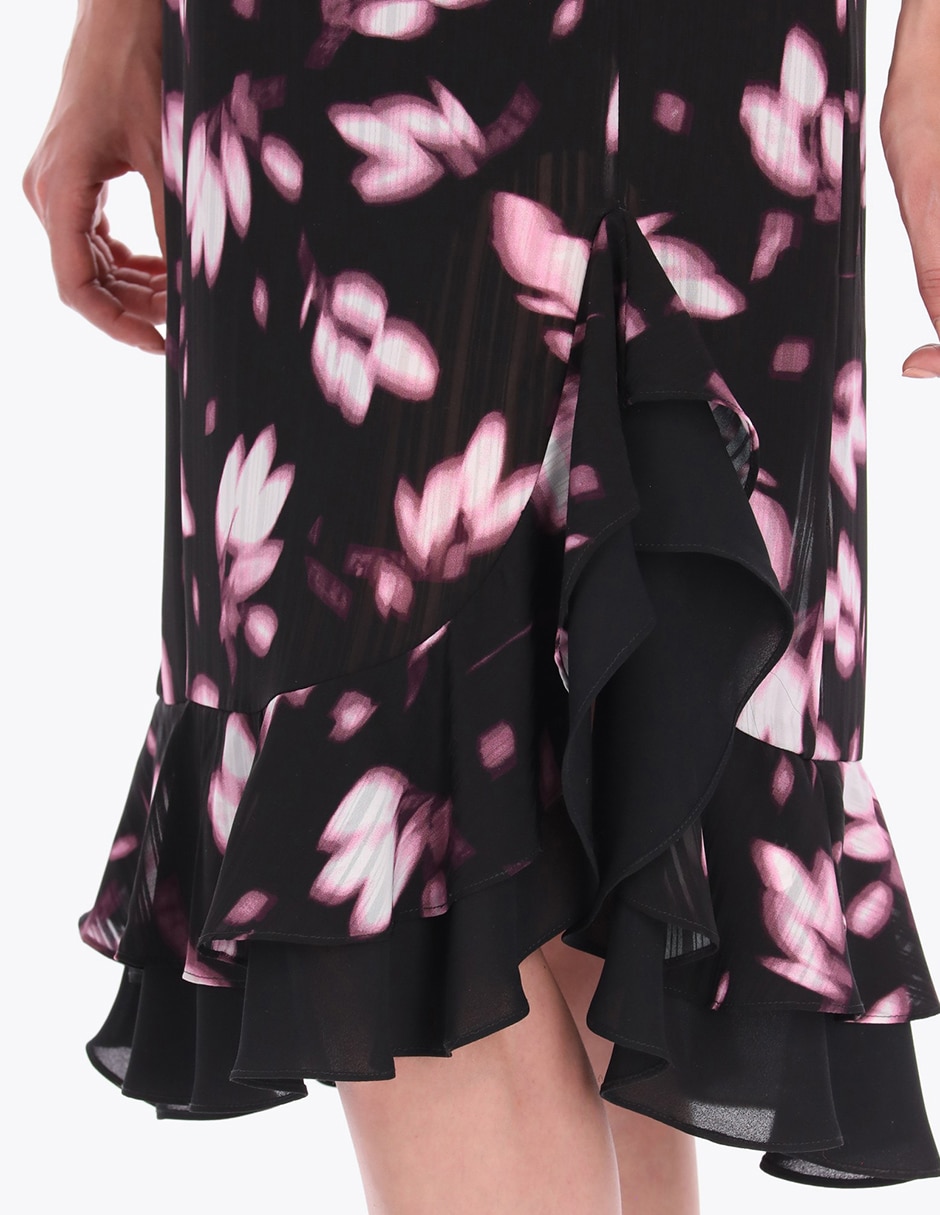 Vestido a la rodilla formal para mujer 4