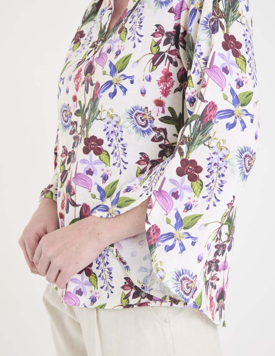 Blusa manga larga para mujer 4