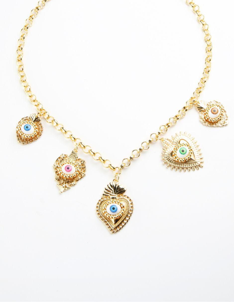 Collar de ojo Vistâme de baño de oro 18 K