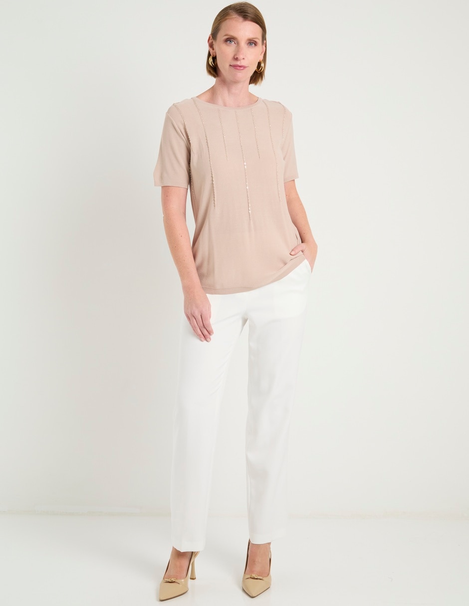 "pantalón" regular regular "para mujer" 2