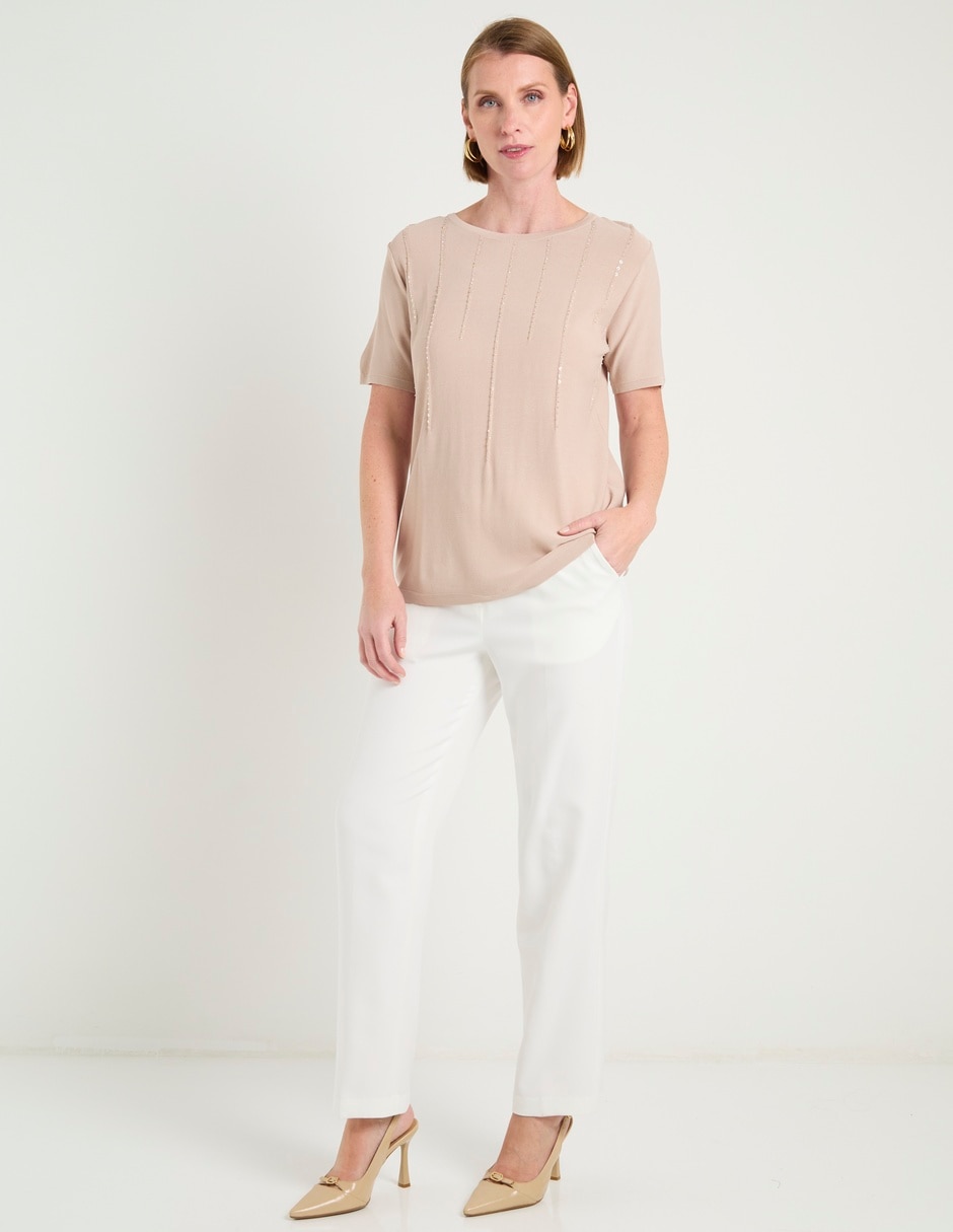 "pantalón" regular regular "para mujer" 3