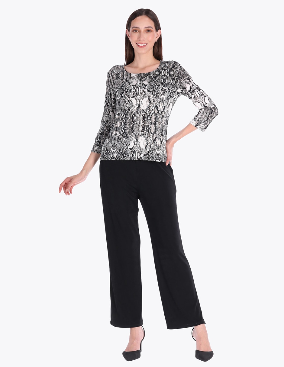 Blusa manga 3/4 para mujer 3