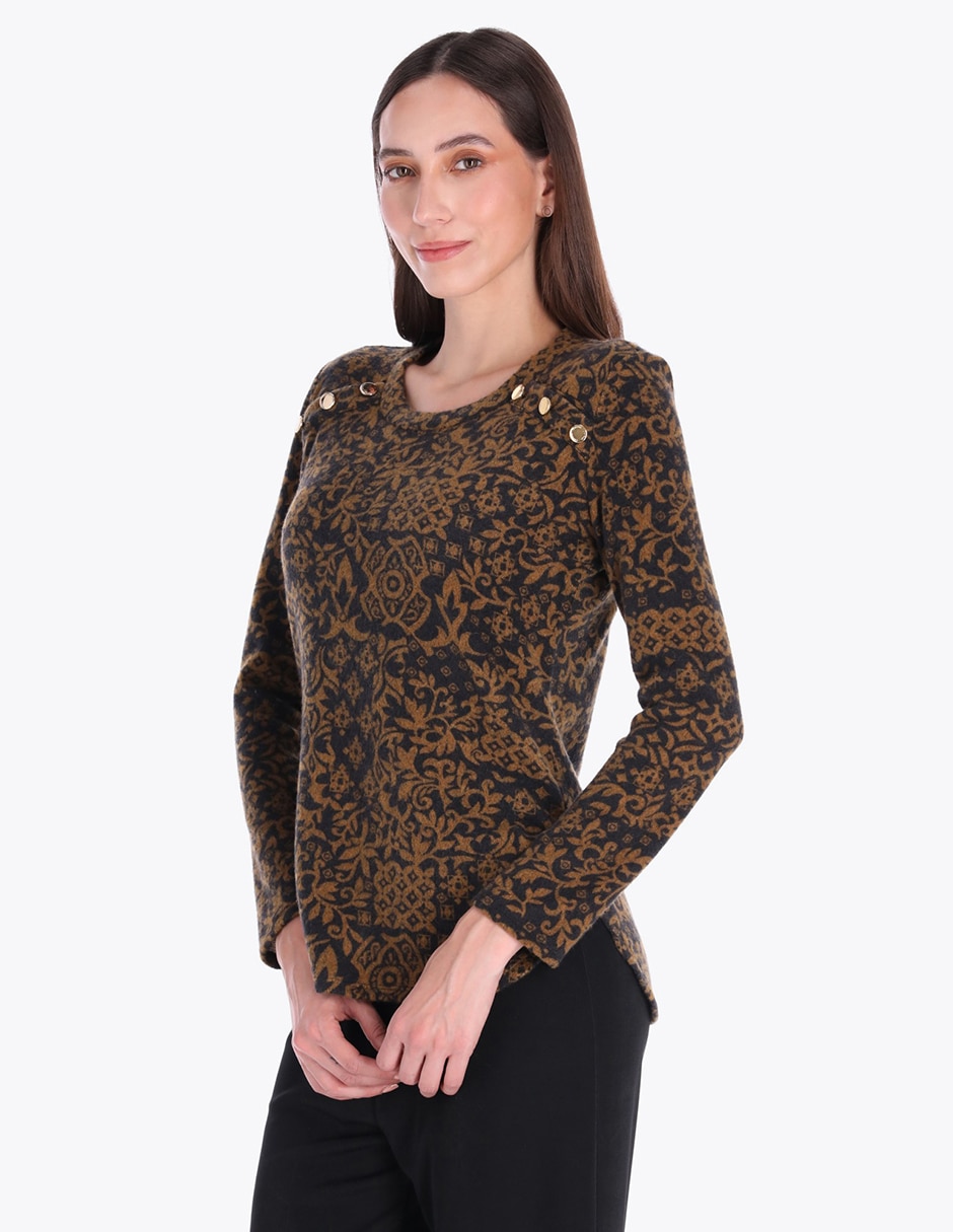 Blusa manga larga para mujer Blusa manga larga para mujer