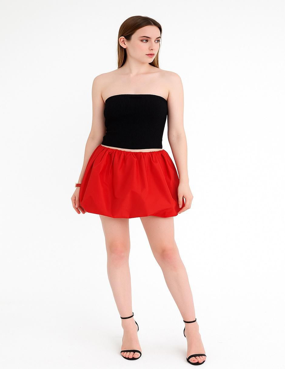 Falda mini Hecho En México con pretina 2