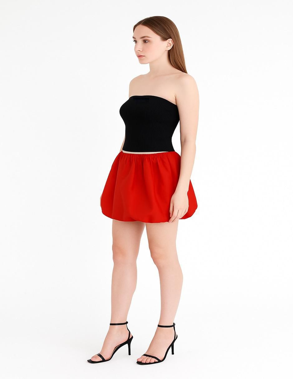Falda mini Hecho En México con pretina 3