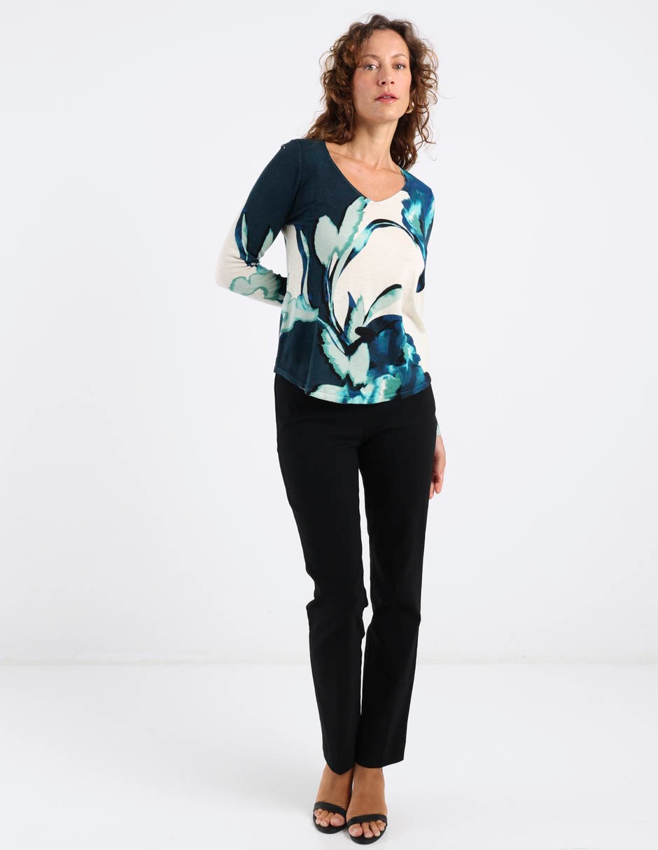 Pantalón de vestir regular para mujer