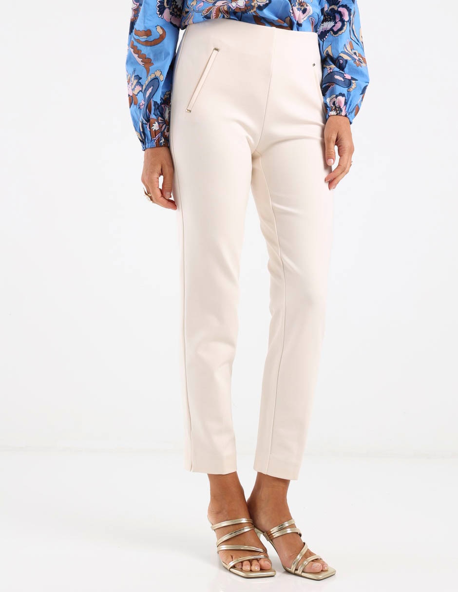 Pantalón capri slim para mujer 2